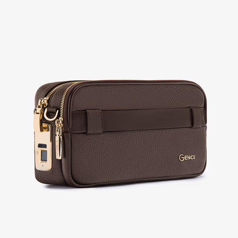 Clutch cầm tay đeo chéo da bò vân Togo cao cấp RB09